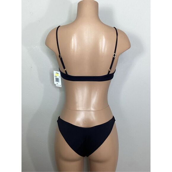 New. L*SPACE black teeny bikini. Medium. Retails $179 - Picture 7 of 9